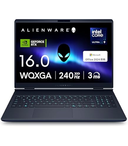 Amazon.co.jp: Alienware X16 R2 ゲーミングノートパソコン - 16インチ