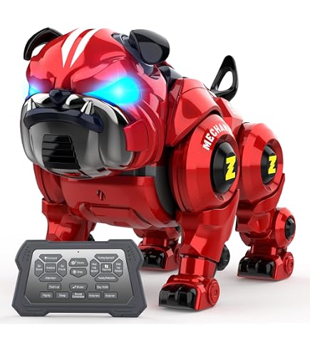 Amazon | Top Race 充電式ロボット犬 - インタラクティブスマートロボ