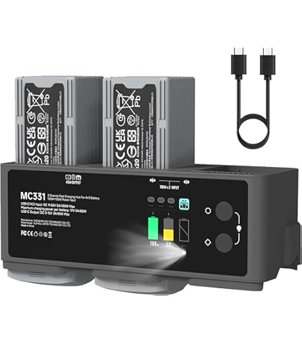 【ジュンアニ】マビックエアー一式+電池２つ+充電器(4つまで可能) Amazon | SHEAWA DJI Mavic Air 2用 充電器 急速充電 充電ハブ