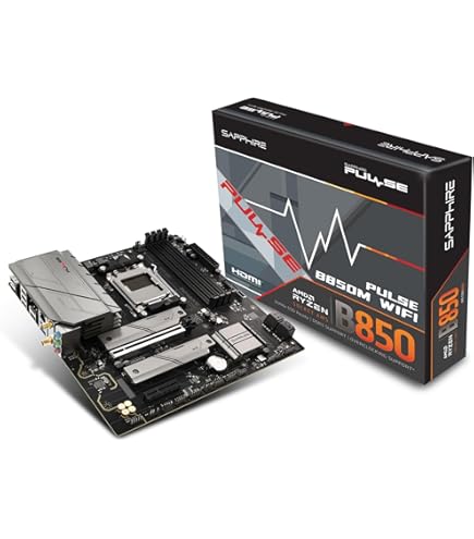 Amazon | SAPPHIRE PURE B850M WIFI Micro-ATXマザーボード 52123-02