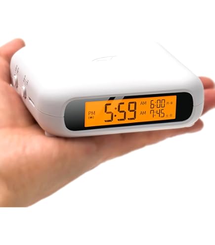美品　アデッソ　デジタル　目覚まし時計 OKITE！（オキテ）　ES-01 楽天市場】アデッソ【クオーツ】目覚まし時計 OKITE! オキテ ES-01
