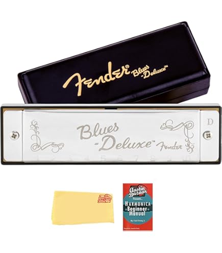 Amazon.co.jp: Fender ハーモニカ Blues Deluxe Harmonica, Key of A