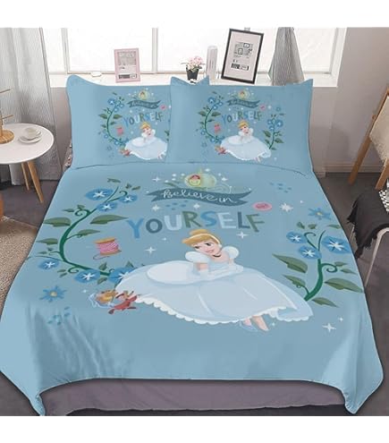 【新品】シンデレラ 寝具　3点セット Amazon｜シンデレラ 布団カバー 3点セット シングル シングル 枕