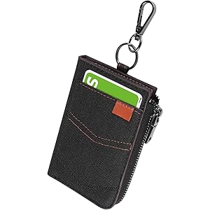 キーケース メンズ カードキーケース スマートキーケース 車キーケース 6連 外側ポケット カード入れ 多機能 大容量…