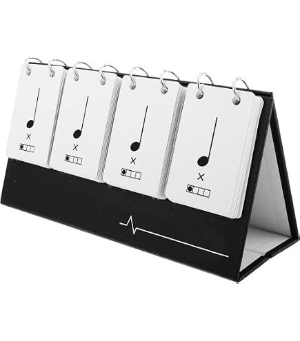 Amazon.co.jp: 音符フラッシュカード – カード100枚 (88メモ + 12キー