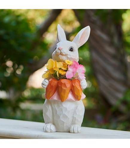 可愛い置物 キシマ ガーデン オブジェ かわいい うさぎ 置物 庭 おしゃれ