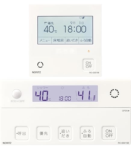 Amazon | ノーリツ ガス給湯器用 無線LAN対応高機能リモコン RC-K001EW