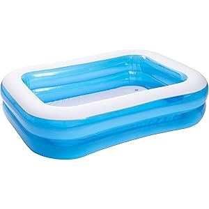 プール ビニールプール 【家でも楽しく水遊びができるhappyプール】大型 家庭用 200cm×150cm×50cm 家庭用プール (200×150×50)