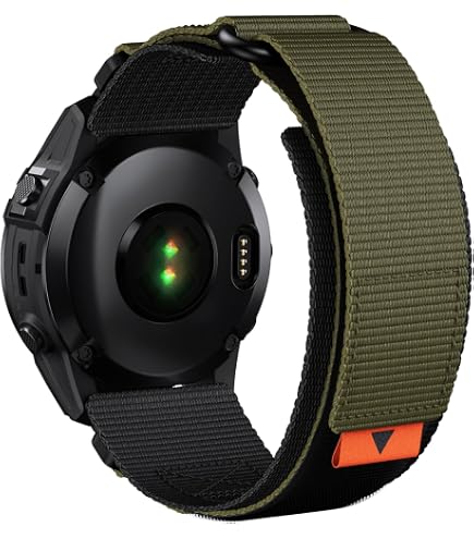 Amazon | GARMIN(ガーミン) QuickFit 26mm Tactical Black Nylon