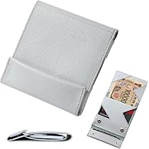 【美品】[アブラサス] 薄い財布 レザー 薄型 ライトグレー Amazon | [アブラサス] 薄い財布 レザー 薄型 メンズ レディース