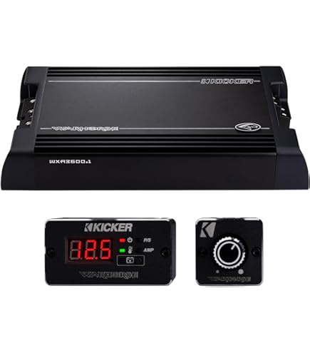 Amazon.co.jp: Kicker Warhorse WXA1000.4 4チャンネルアンプ