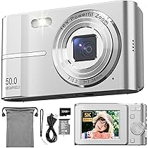 Amazon | 5000万画素・4K動画撮影 デジタルカメラ かわいい