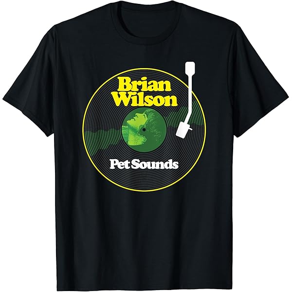 Amazon | Brian Wilson – Pet Sounds Tシャツ | Tシャツ・カットソー 通販