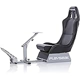 PLAYSEAT レーシングシート Evolution Black 耐久性フレーム 各ステアリングコントローラー対応 折りたたみ式設計 REM00004【国内正規品】