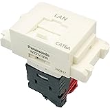 パナソニック(Panasonic) 情報モジュラジャック 組立 CAT6A 埋込型 ホワイト WZ7519W