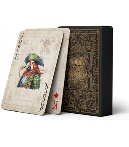 Bicycle Vintage Playing Cards - Classic, Black & Red, 2 Players