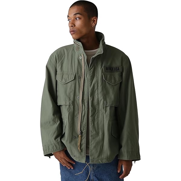 Amazon | Alpha Industries M-65 フィールドジャケット クラシック