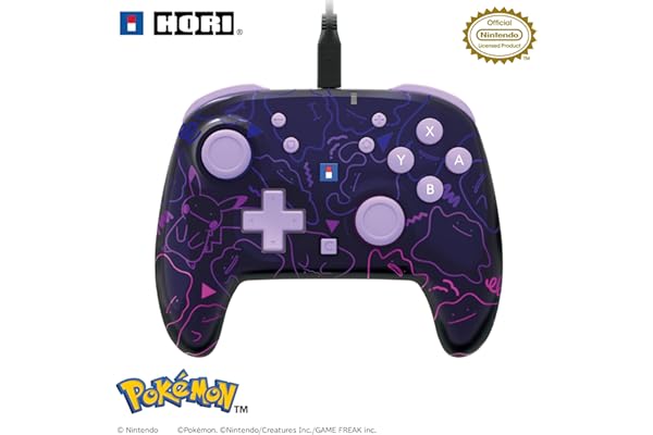 【任天堂ライセンス商品】ワイヤードホリパッド TURBO for Nintendo Switch™ 2 METAMON【連射ホールド付き有線コントローラー】