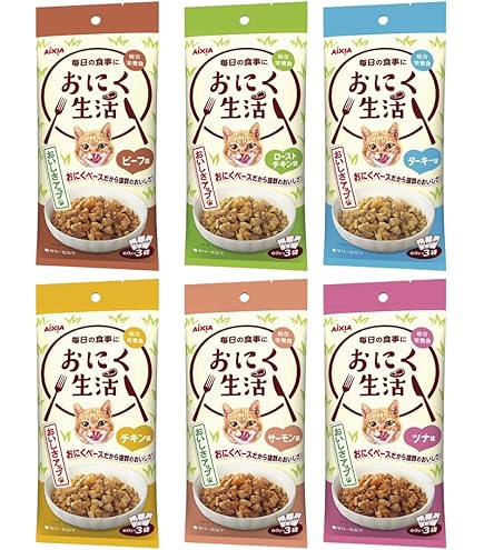 Amazon.co.jp: おさかな生活 シニア猫用 11歳頃から ささみ入り