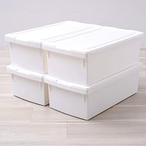 Amazon.co.jp: グリーンパル 収納ケース 4個組 コミック本 小物収納