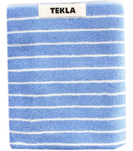Amazon｜[テクラ]バスタオル 100×150cm ライトブルー AQUA BATH SHEET