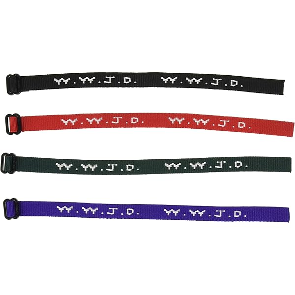 Amazon.co.jp: WWJD ブレスレット 100個 - What Would Jesus Do