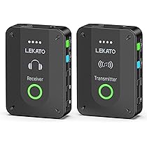 Amazon | LEKATO インイヤーモニター ワイヤレスシステム 送信機