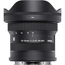 SIGMA 10-18mm F2.8 DC DN ソニーEマウントレンズ Amazon.com : 10-18mm F2.8 DC DN (for E Mount) : Electronics