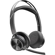 Poly Voyager Focus 2 ワイヤレスヘッドセット HP Poly Voyager Focus 2 - Stereo Bluetooth Headset | HP