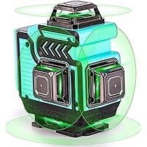 現品限り✨レーザー墨出し器 4x360° 16ライン 4D 水準器ツール