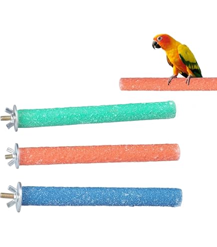 Amazon | 鳥かご用ロープ止まり木 2 本セット【40cm・80cm 各 1 本】麻