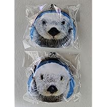 Amazon.co.jp: 鳥羽水族館 ラッコ メイ キラ がま口 : ペット用品