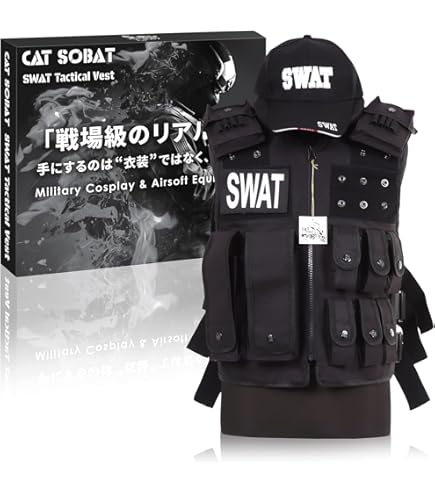 Amazon | SWAT ミルフォース ベスト レプリカ サバゲー MW1