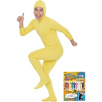 Amazon | GOKEI 全身タイツ ストレッチ 顔出し 変装 仮装 コスチューム
