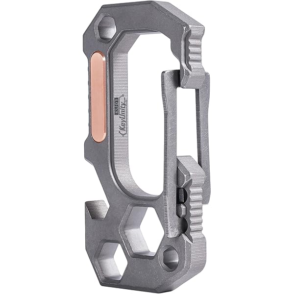 Amazon.co.jp: KeyUnity KU02 EDCマルチツールキーホルダー Ti