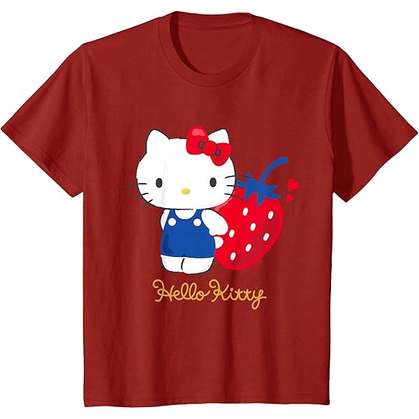 Amazon | デザイン ハローキティ エンジェル Tシャツ | Tシャツ