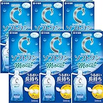 Amazon | Cキューブ ソフトワンモイストa 500ml×6本 | ロート製薬