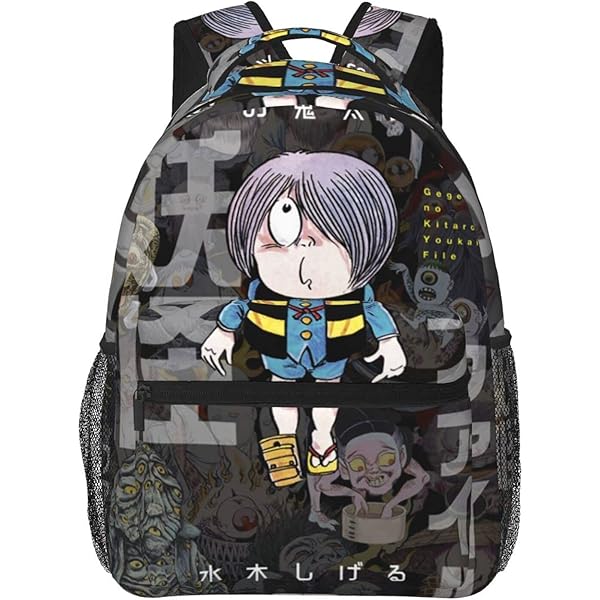 Amazon.co.jp: [REMCPV] ゲゲゲの鬼太郎 リュック ショルダーバッグ