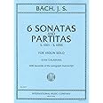 バッハ, J. S.: 無伴奏バイオリンのためのソナタとパルティータ BWV 1001-1006/ガラミアン編/インターナショナル・ミュージック社