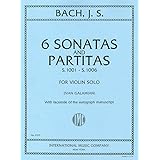 バッハ, J. S.: 無伴奏バイオリンのためのソナタとパルティータ BWV 1001-1006/ガラミアン編/インターナショナル・ミュージック社