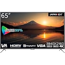 Amazon.co.jp: JAPANNEXT 65インチ 大型4Kモニター JN-V6500UHDR-N 非