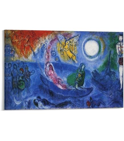 Amazon.co.jp: マルク・シャガール ポスター《カルメン》1966年