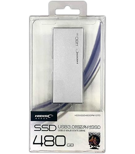 Amazon | LAZOS ポータブルSSD 外付けSSD 480GB 速度500MB/s 高速