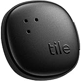 Life360 Tile Sticker 貼り付け型モデル ブラック スマートトラッカー スマートタグ 紛失防止タグ 置き忘れ防止 最大約3年間利用可 音を鳴らして場所をお知らせ 長距離接続距離 防水機能 Bluetooth接続範囲外でも探せる リモ