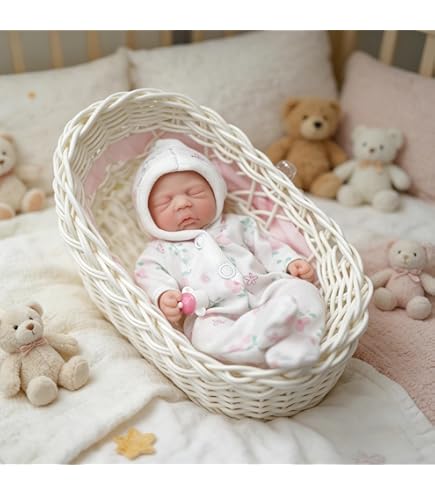 Amazon | MYREBABY 7インチ マイクロ未熟児フルボディシリコンベビー