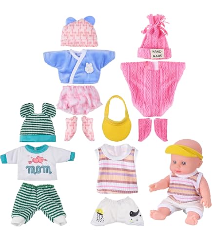 Amazon | MYREBABY 7インチ マイクロ未熟児フルボディシリコンベビー