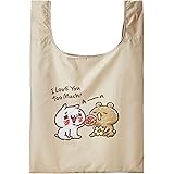 丸眞 エコバッグ LINE CREATORS MARKET スウィートにゃんことくま かわいい グッズ 再生ポリエステル使用5585007500