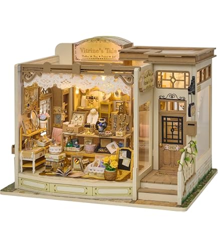 Amazon | Auyyhui 【魔法の世界】ドールハウス ミニチュア 木製