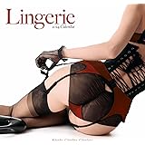 Lingerie Calendar 2024 Square Sexy Girls Glamour Wall Calendar - 16 Month