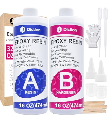 Silicone Resin Moulds 5Pcs Resin Casting Moulds Including